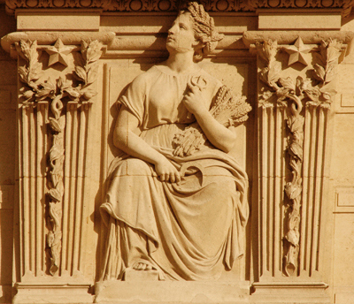 Bas-relief. Frédéric Louis Désiré Bogino