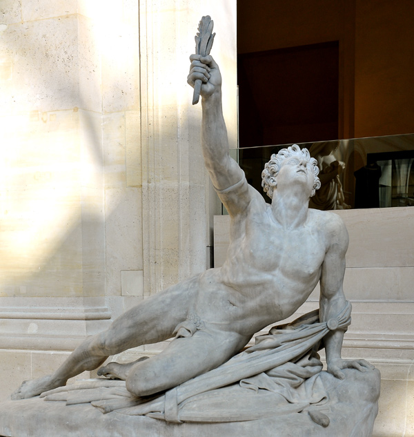 Soldat de Marathon annonçant la Victoire. Jean Pierre Cortot