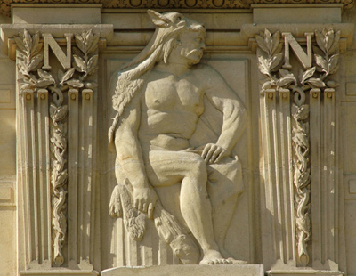Bas-relief. Camille Demesmay