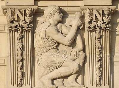 Bas-relief. Jean Joseph Perraud.