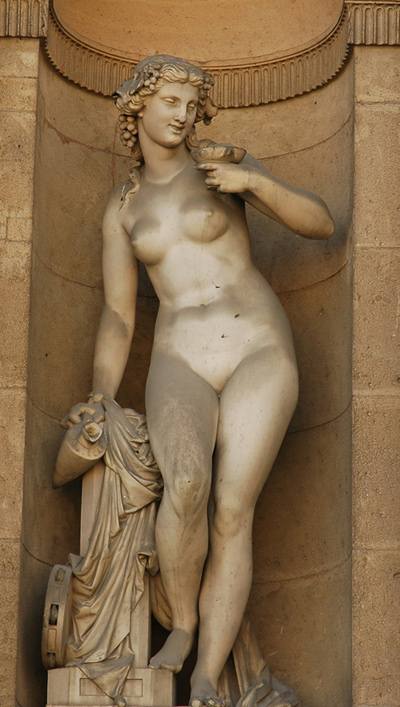 Bacchante. Pierre Alexande Schoenewerk.