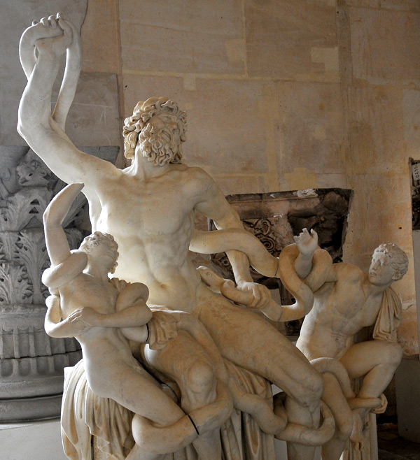 Laocoon et ses fils.  Jean Baptiste Tuby.