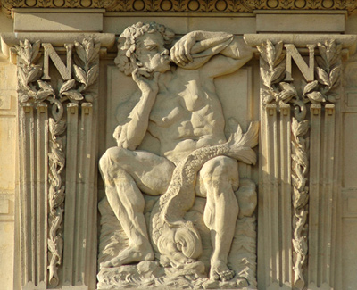 Bas-relief. Nicolas Victor Vilain.