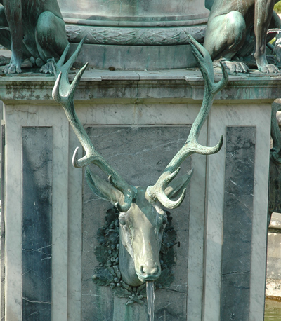 Diane chasseresse. Cerf. Barthélémy Prieur.