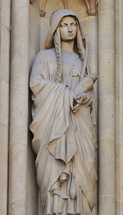 Sainte Geneviève. Anonyme.