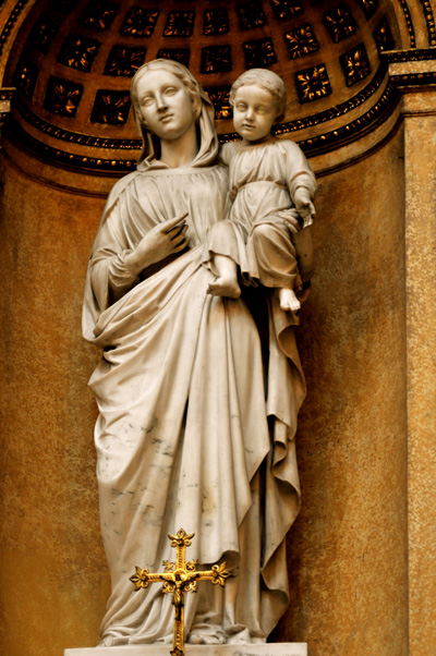 Vierge et l'Enfant. Charles Dufraine.