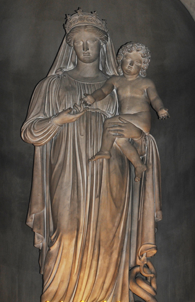 Vierge à l'Enfant. Louis Dupaty.