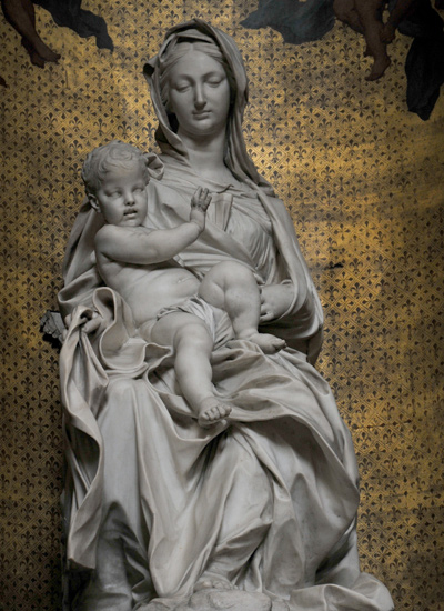 Vierge à l'Enfant. Antonio Raggi.