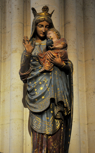 Vierge à l'Enfant. Henri Joseph Triqueti.
