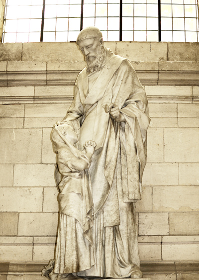 Saint Germain d'Auxerre.  Henri Chapu.