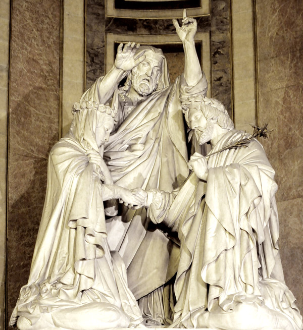 Baptême de la Vierge. James Pradier.