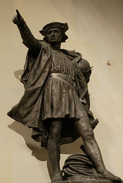Christophe Colomb. Auguste Bartholdi.