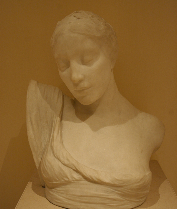 Buste de femme. Albert Bartholomé.