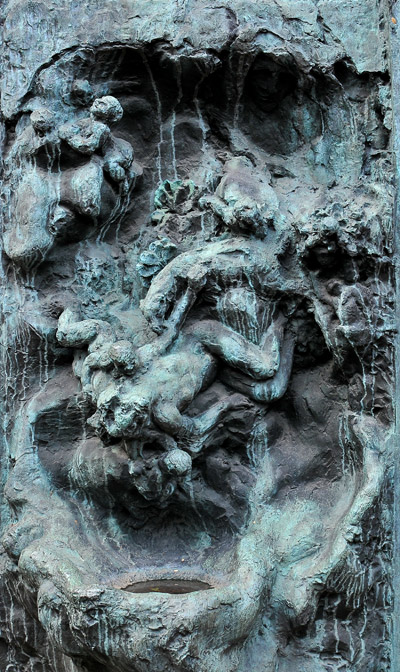 Fontaine inachevée. Antoine Bourdelle.