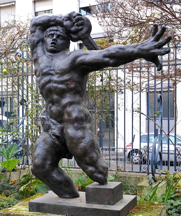 Grand Guerrier. Antoine Bourdelle.