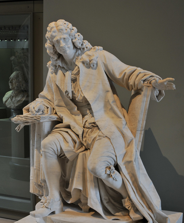 Molière. Jean Caffieri.