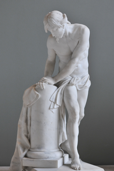 Christ à la colonne. Claude Clair Francin.