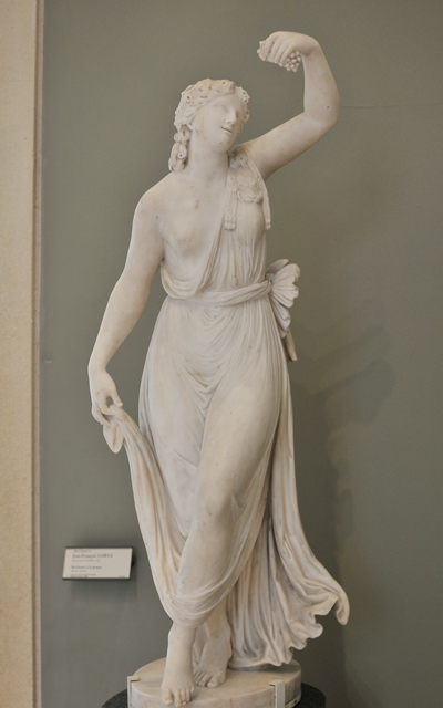 Bacchante à la grappe. Jean Fraçois Lorta.