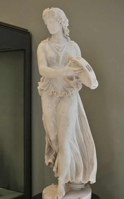 Bacchante au tambourin. Jean François Lorta.