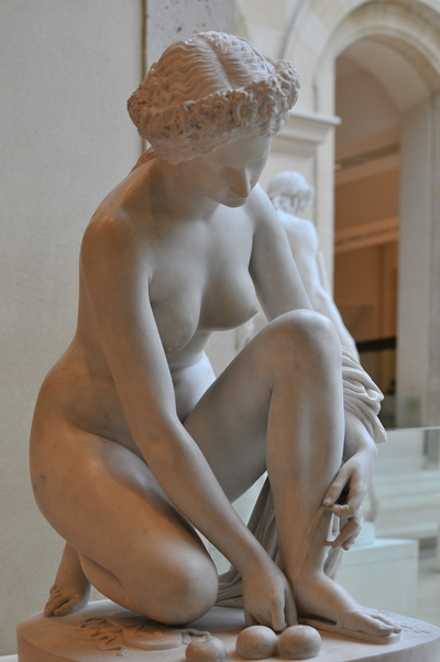 La Toilette d'Atalante. James Pradier.