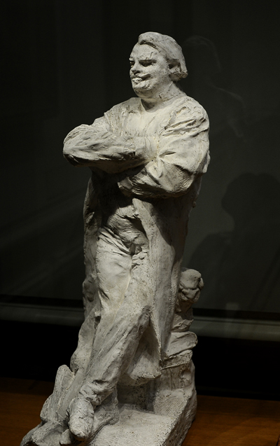 Balzac. Etude. En redingote. Auguste Rodin.