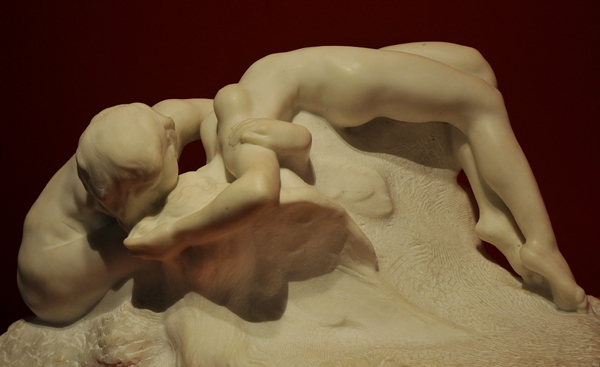 La Chute d'un ange. Auguste Rodin.