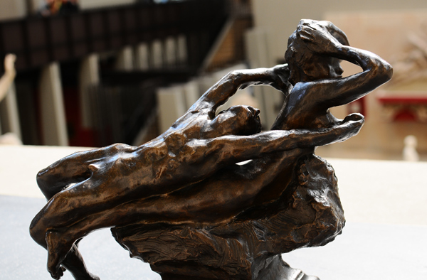 Fugit amor. Auguste Rodin.
