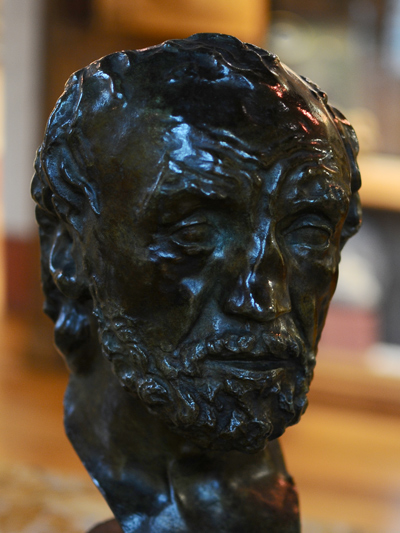 L'Homme au nez cassé. Auguste Rodin.