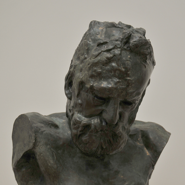 Victor Hugo écoutant les Sirènes. Auguste Rodin