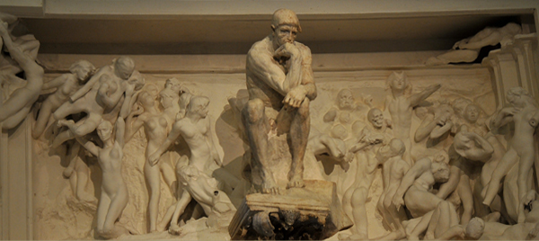 La Porte de l'Enfer. Auguste Rodin.