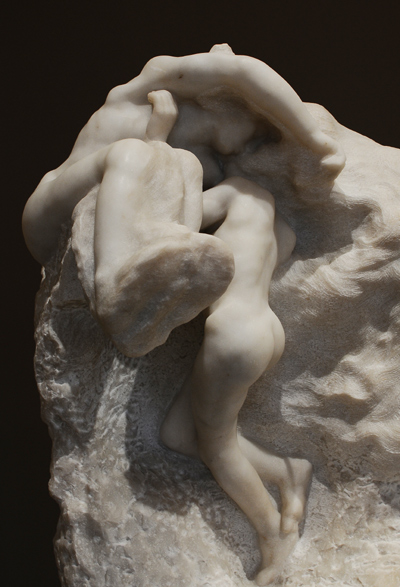 La Tere et la Lune. Auguste Rodin.