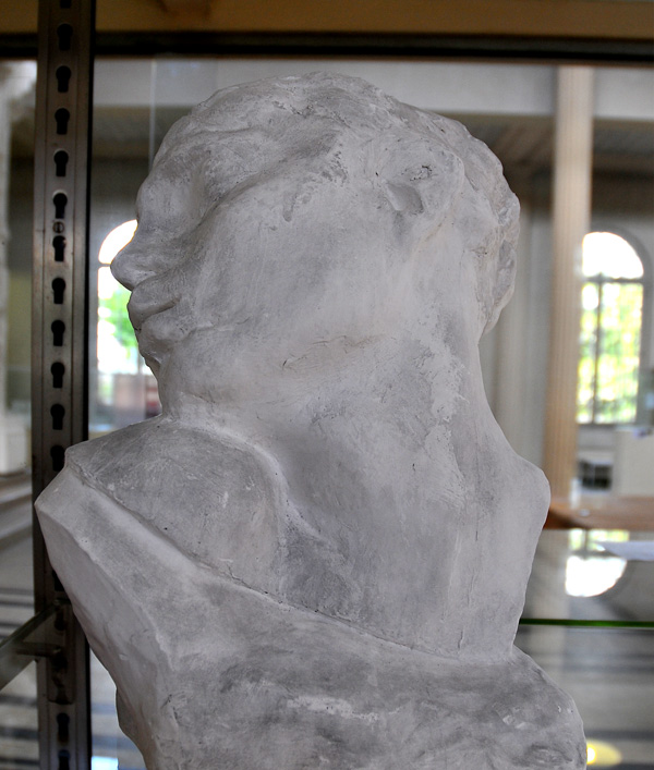 Tête de luxure. Auguste Rodin.