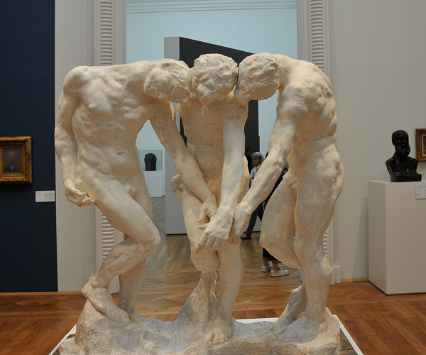Trois Ombres. Auguste Rodin.