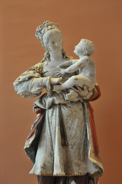 Vierge à l'Enfant. Anonyme XVIe