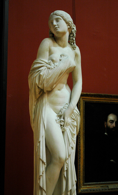 Chloris caressée par Zéphyr. Alexandre Falguière.