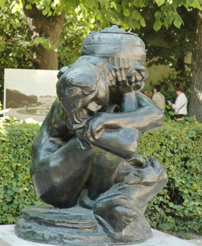 Génie du repos éternel. Auguste Rodin.