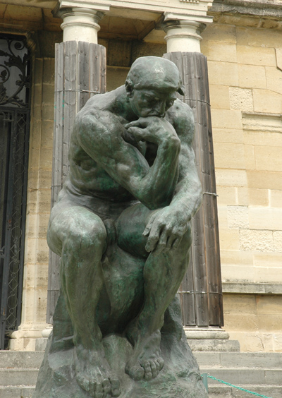 Le Penseur. Auguste Rodin.