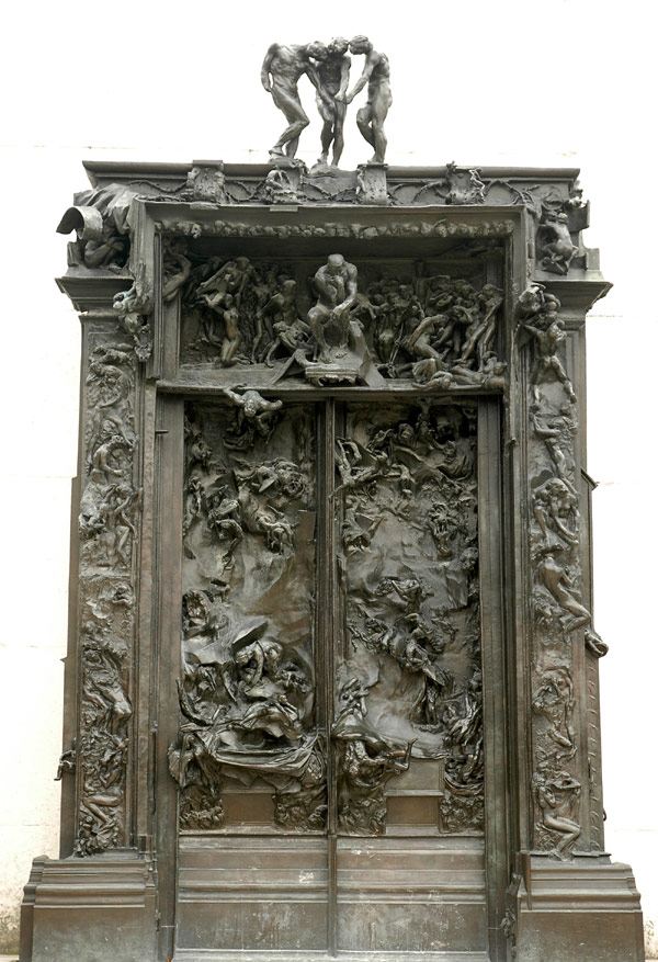 La Porte de l'Enfer. Auguste Rodin.